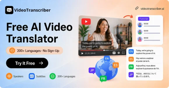 🎉 AI Video Translator – New Feature Update